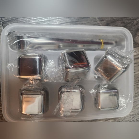 Stainless Steel Whiskey Stones Set - Picture 2 of 8